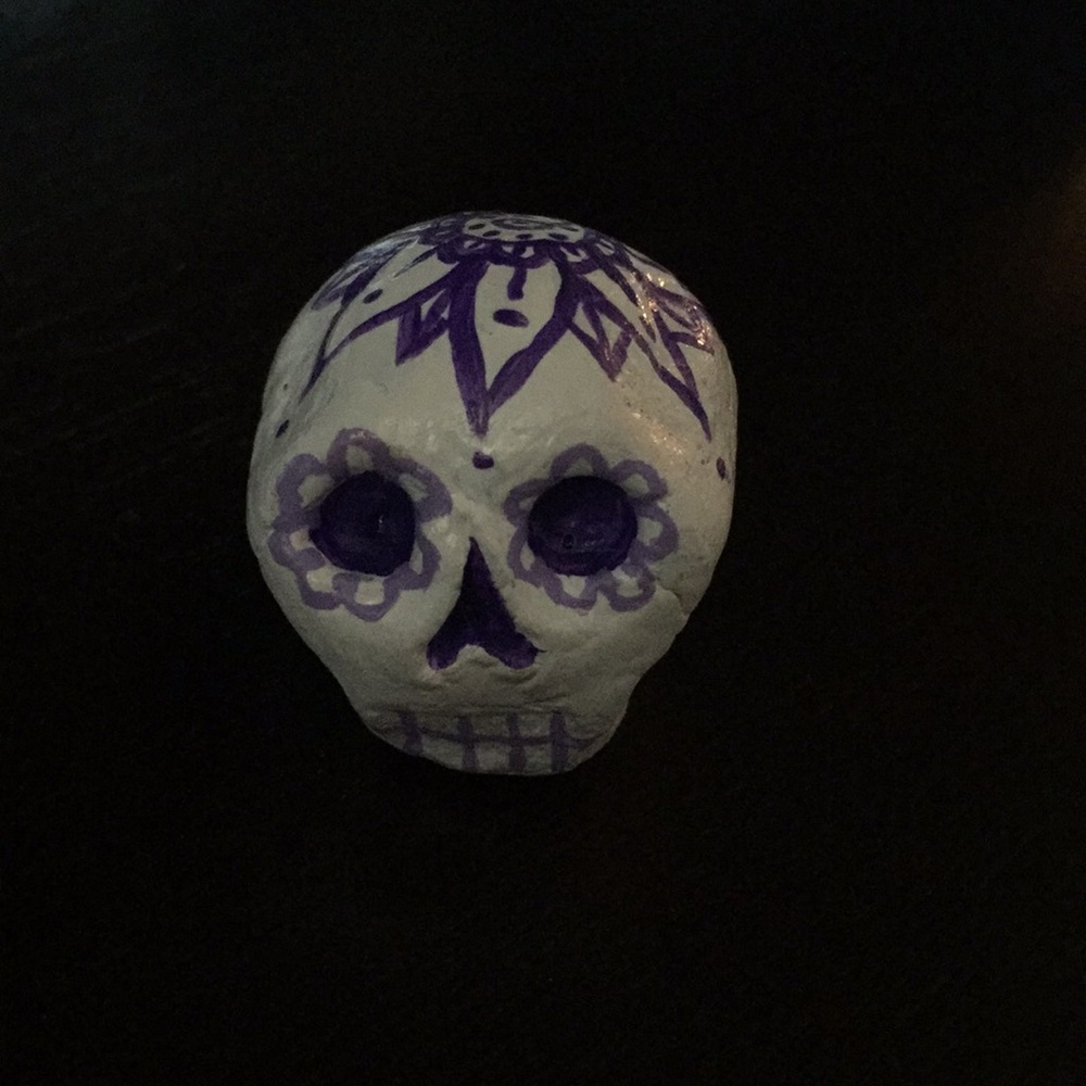 sugar skull grunge skeleton wicca witch halloween